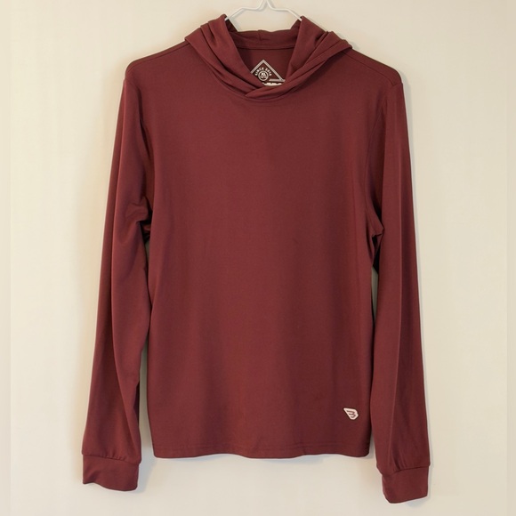 BURLEBO Other - BURLEBO Men's Burgundy Maroon Hoodie